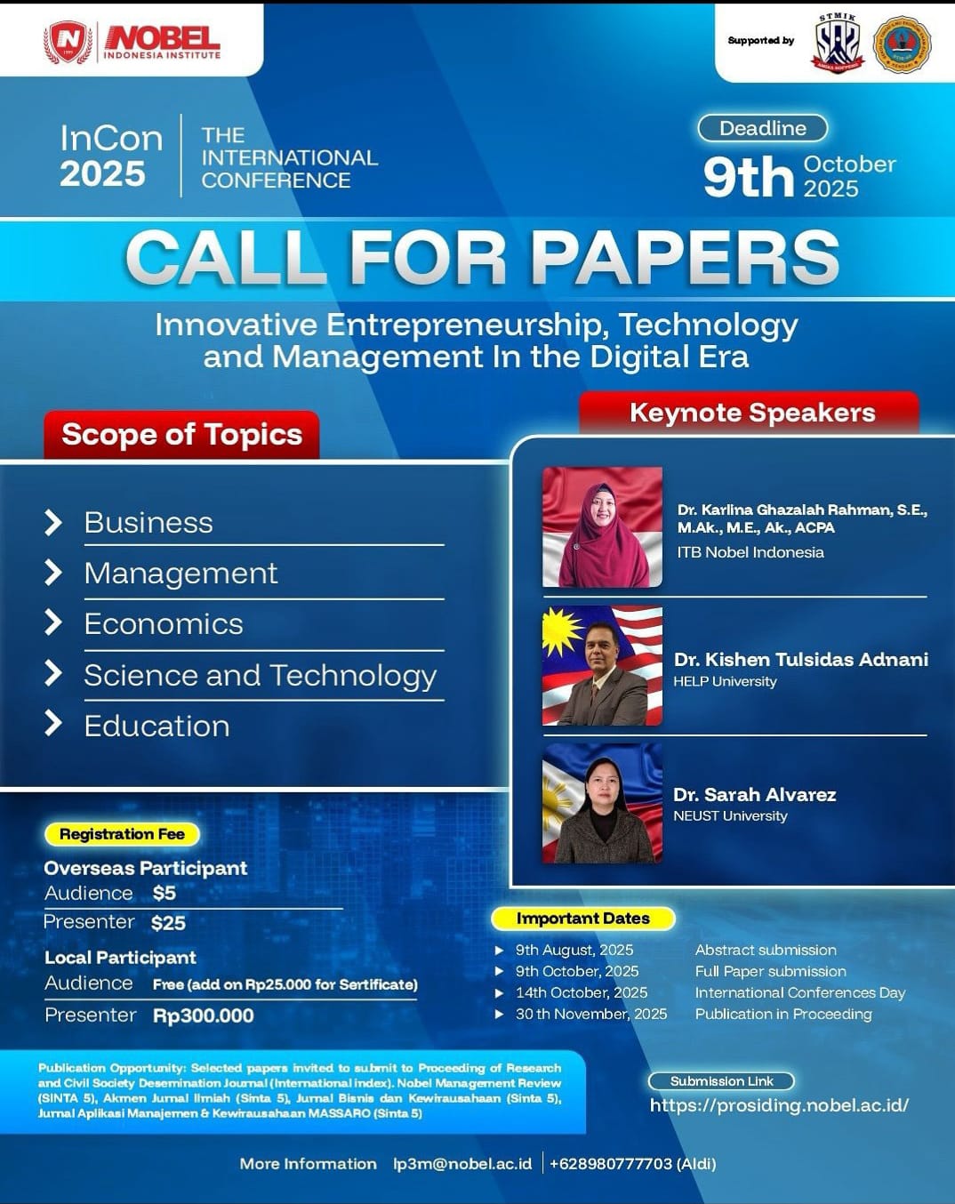 					View Vol. 3 No. 1 (2025): Proceeding of Research and Civil Society Desemination
				